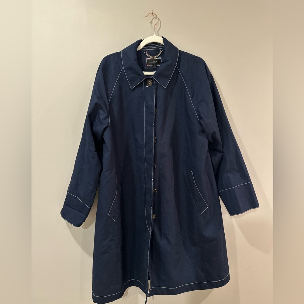 jcrew Navy lined Women's Coat